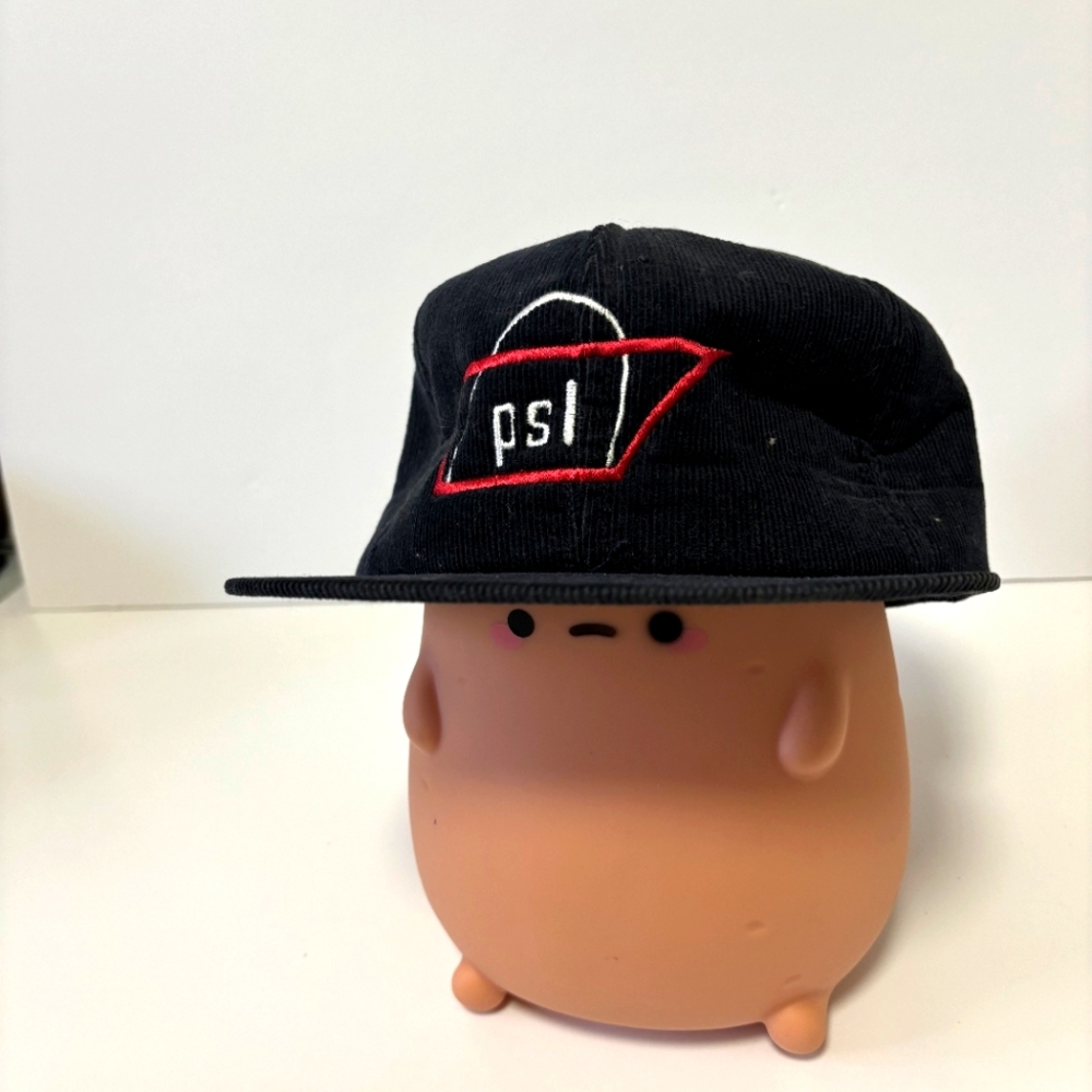 Vintage psl Corduroy Snapback Hat